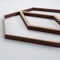 Ekena Millwork Extra Small Hillrose Decorative Fretwork Wood Wall Panels, Hickory, 7 3/8"W x 7 3/8"H x 3/8"T WALW08X08X0375HREHI - alternate 4